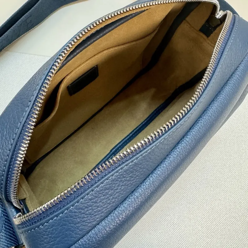 LOEWE Blue Crossbody Satchel Bag 113 - Image 8