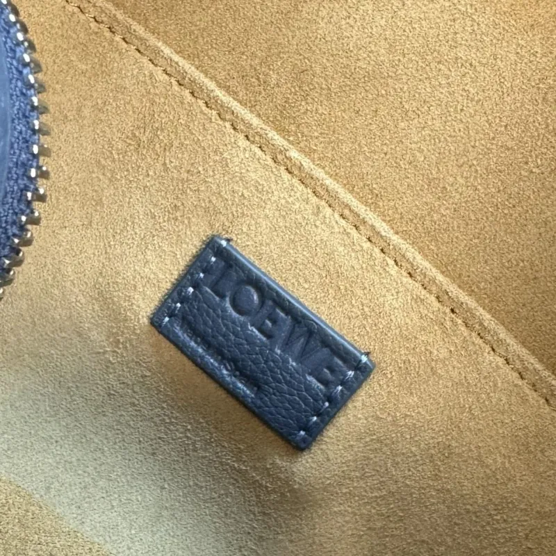 LOEWE Blue Crossbody Satchel Bag 113 - Image 9