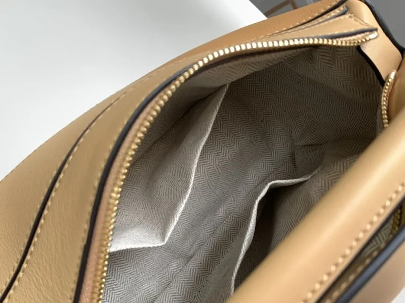 Loewe Beige White Puzzle Satchel Bag 146 - Image 8
