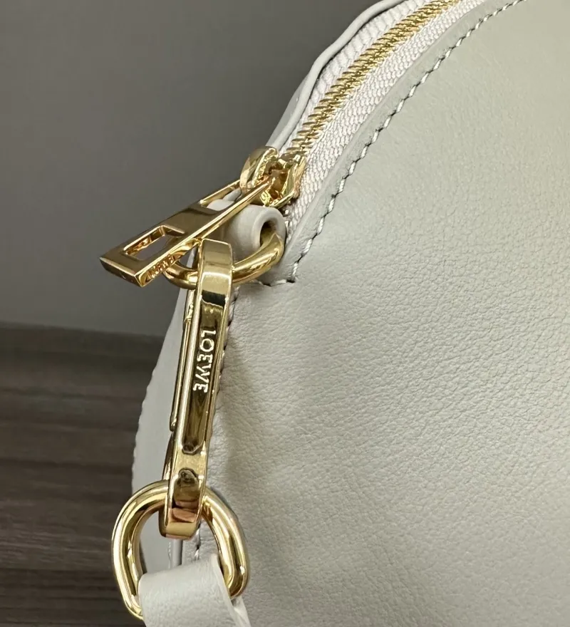Loewe Gray Round Crossbody Bag - Image 7