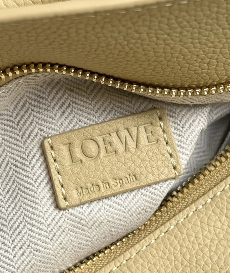 Loewe Pale Yellow Satchel Bag 365 - Image 7