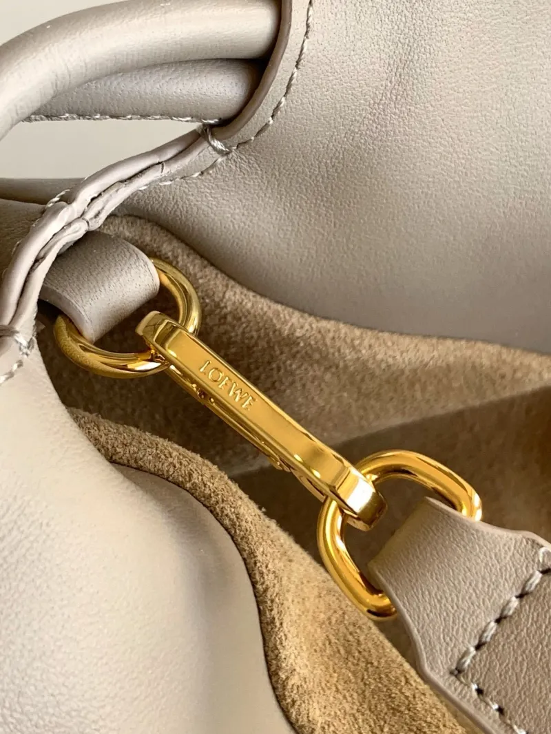 Loewe Beige Crossbody Bucket Bag - Image 7