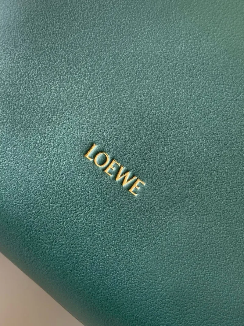 LOEWE Teal Satchel Crossbody Bag 474 - Image 5