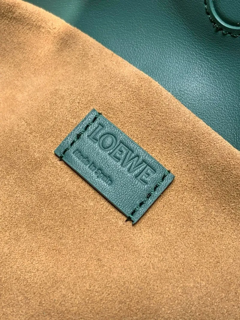 LOEWE Teal Satchel Crossbody Bag 474 - Image 9