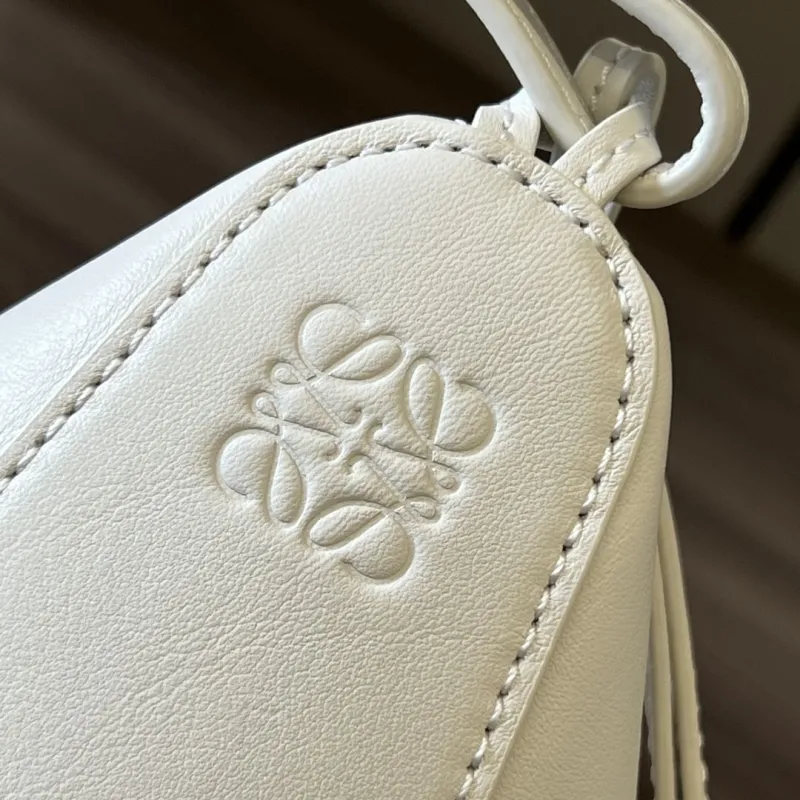 LOEWE White Crossbody Satchel Bag 495 - Image 5