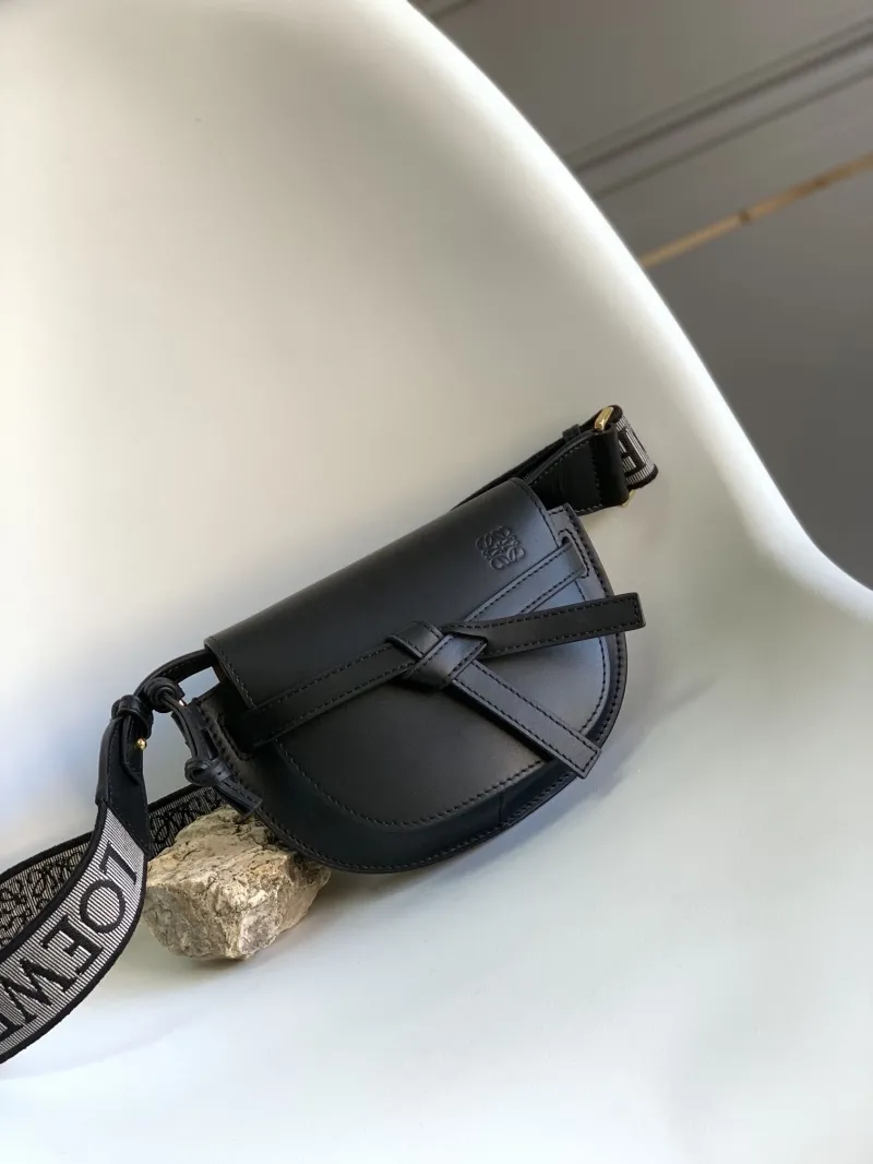 Loewe Black Saddle Crossbody Bag 501
