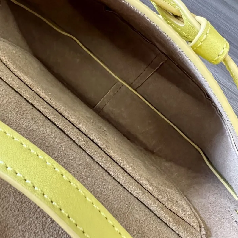LOEWE Yellow Saddle Crossbody Bag 502 - Image 8