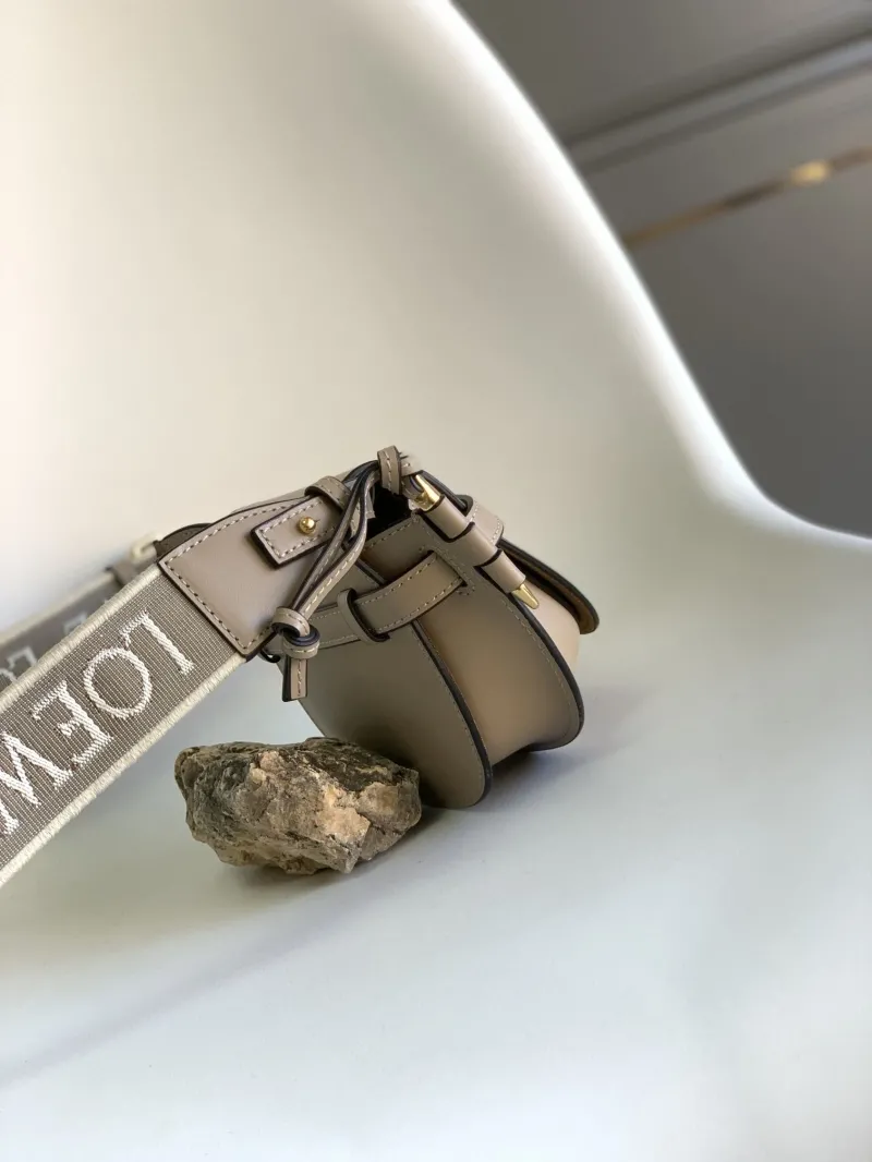 Alternative view of Loewe Beige Saddle Crossbody Bag 504