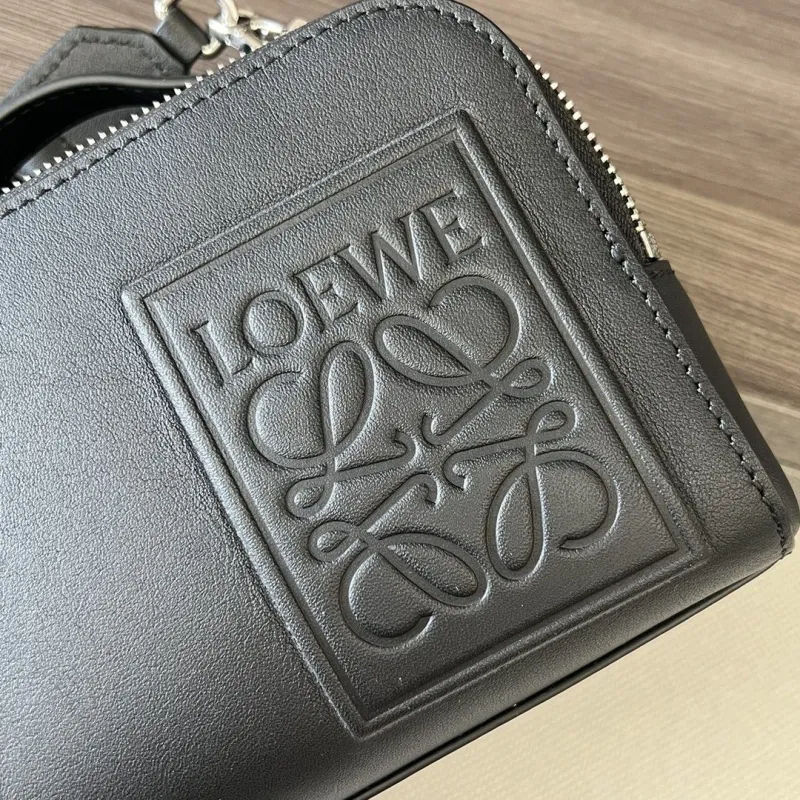 LOEWE Black Crossbody Satchel Bag 512 - Image 5