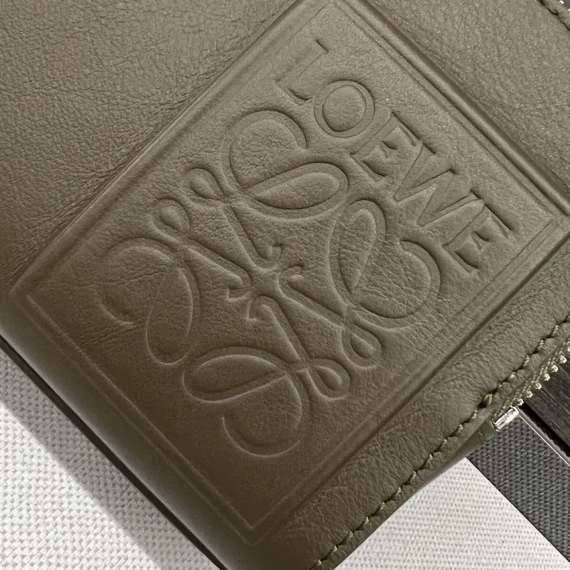 Loewe Olive Green Crossbody Satchel Bag 518 - Image 5