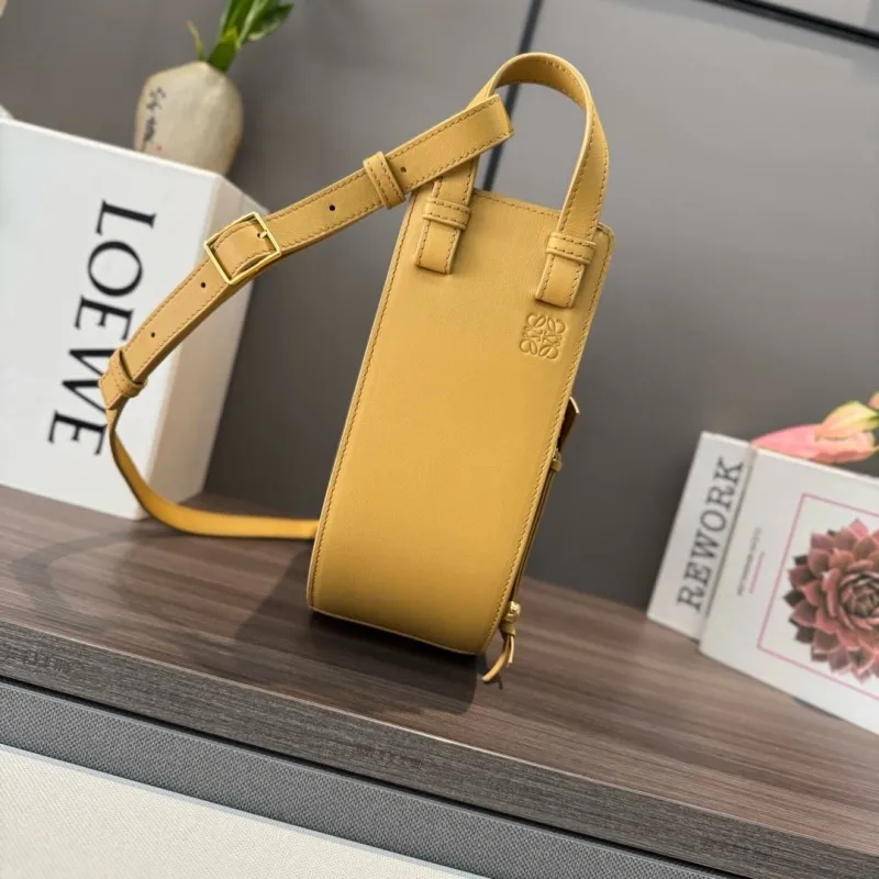 Alternative view of Loewe Yellow Saddle Crossbody Bag 522
