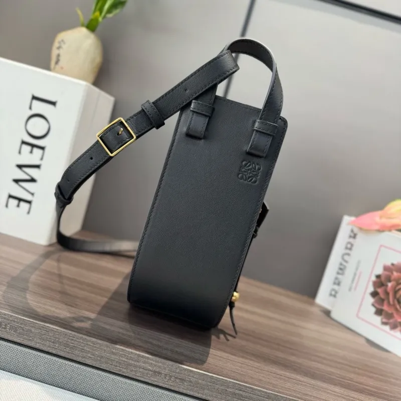 Alternative view of Loewe Black Saddle Crossbody Bag