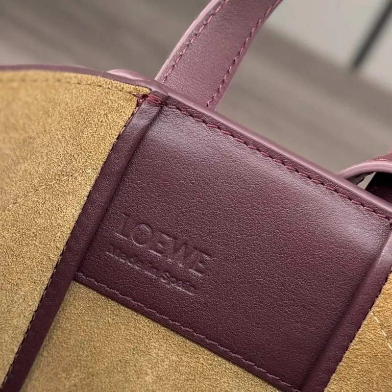 Loewe Plum Saddle Crossbody Bag 524 - Image 9