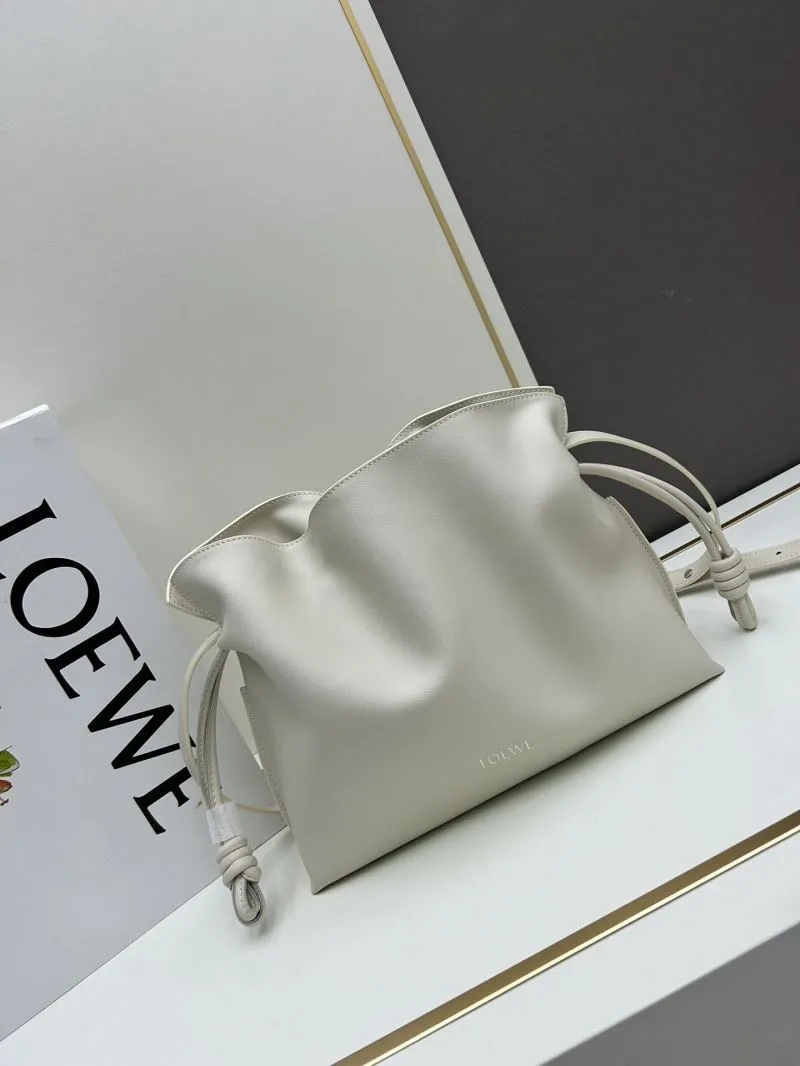 LOEWE Cream Satchel Bag 855
