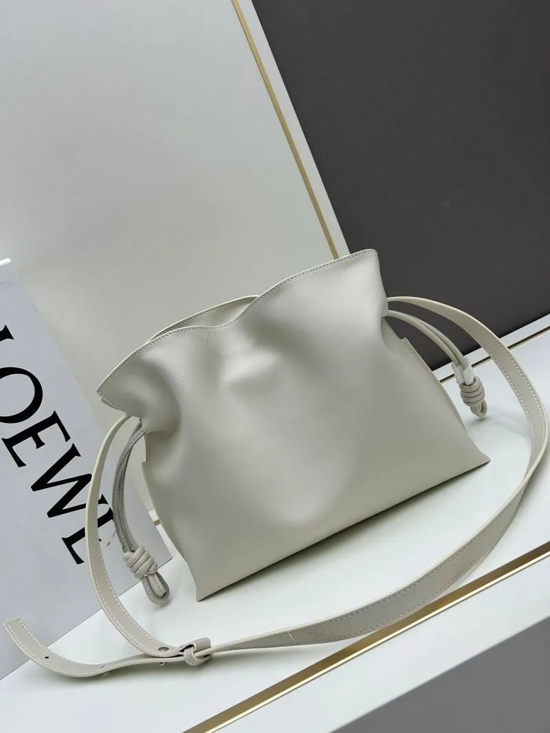 LOEWE Cream Satchel Bag 855 - Image 3