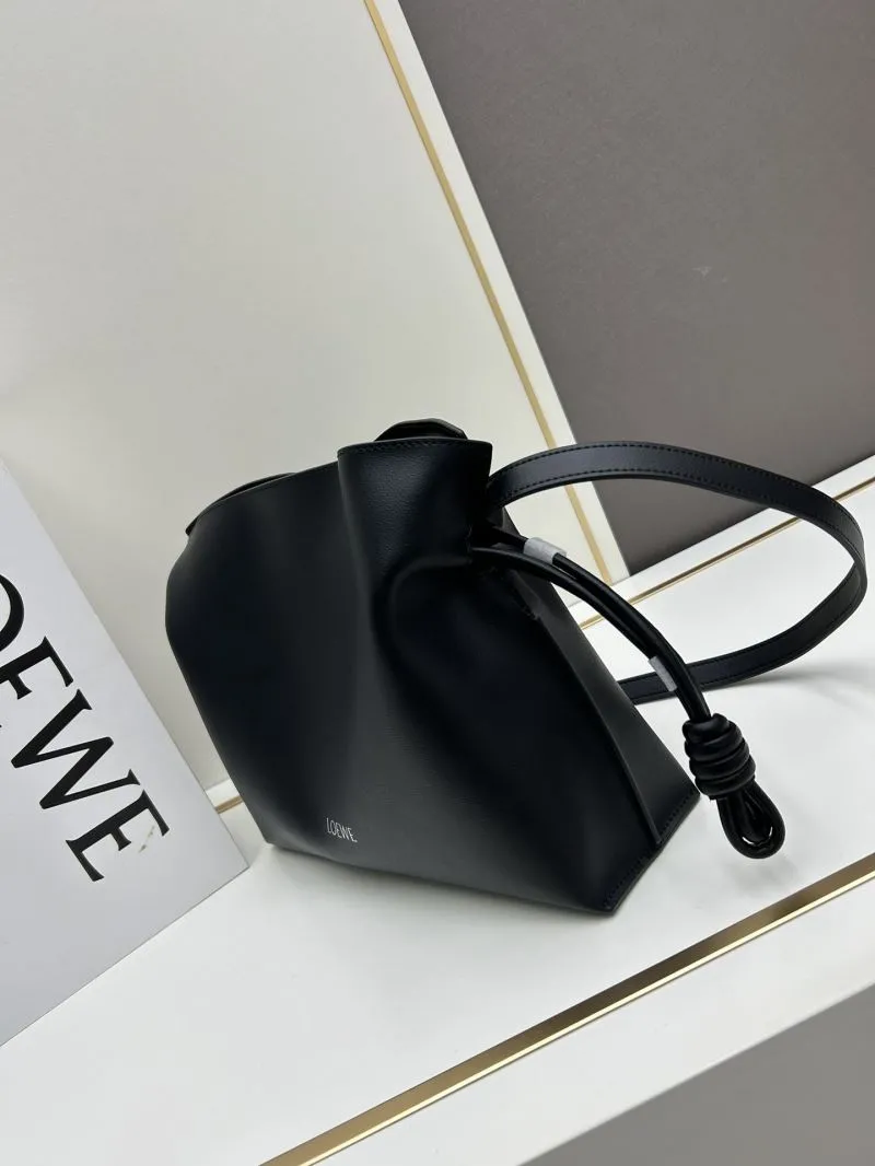 Alternative view of LOEWE Black Satchel Bag 856