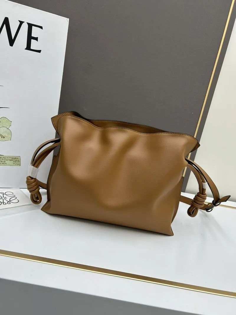 LOEWE Brown Leather Crossbody Bag S062 - Image 3