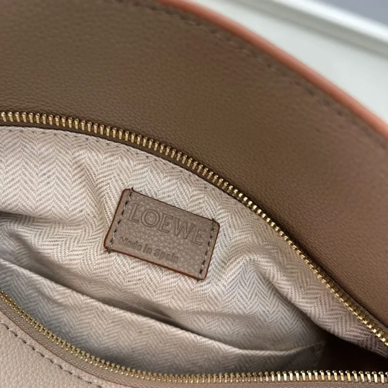 Loewe Beige Leather Puzzle Satchel Bag - Image 8
