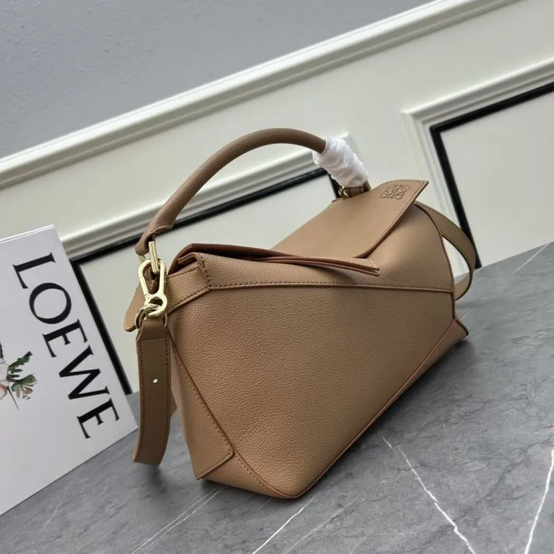 Alternative view of Loewe Tan Leather Satchel Bag 865