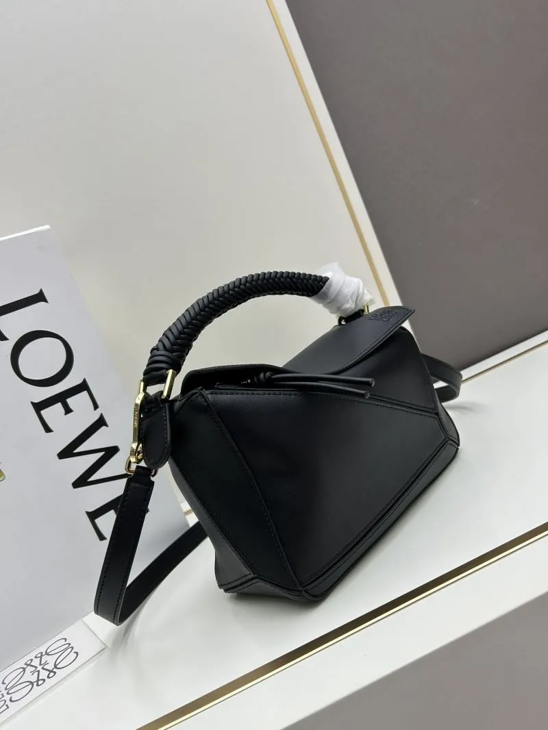 Alternative view of Loewe Black Satchel Bag 061610