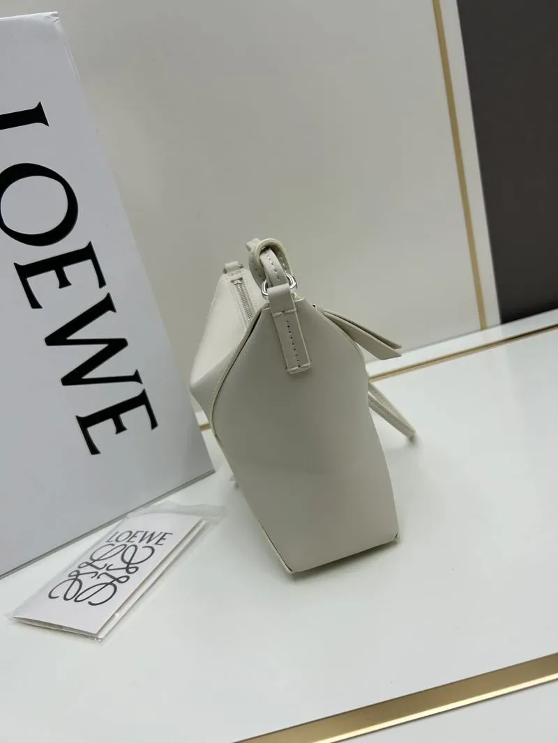 Alternative view of LOEWE Cream Satchel Crossbody Bag 871