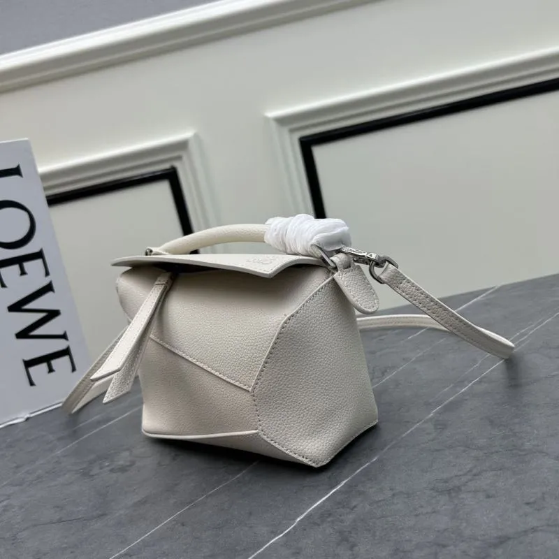 Loewe Off-White Satchel Crossbody Bag 877