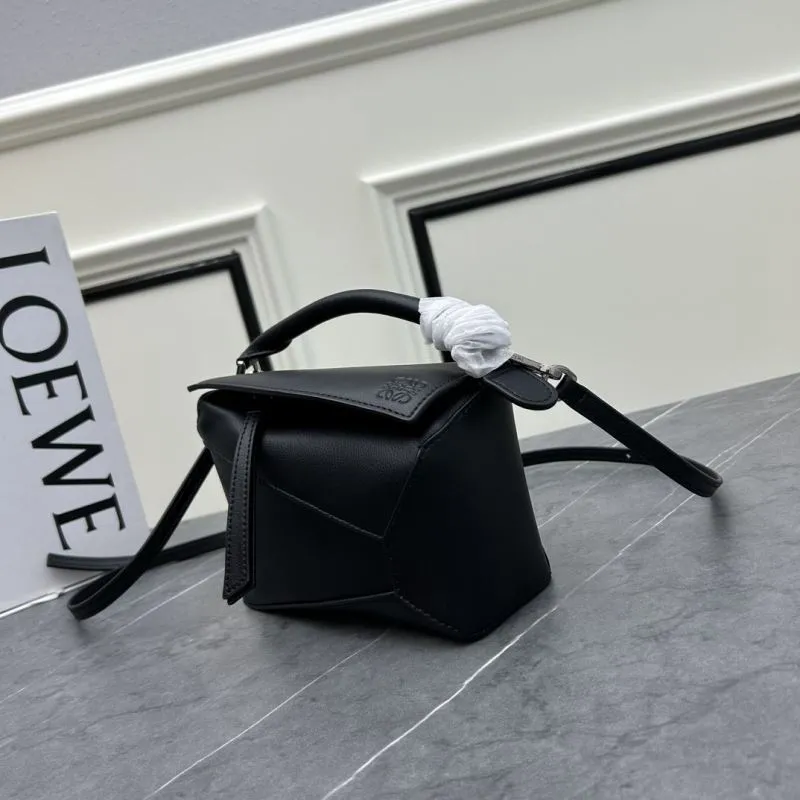 Loewe Black Mini Satchel Bag 880