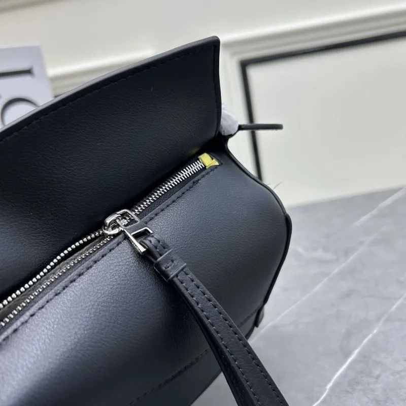 Loewe Black Mini Satchel Bag 880 - Image 6