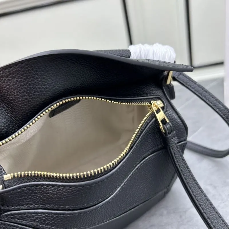 LOEWE Black Mini Satchel Crossbody Bag 18cm - Image 7