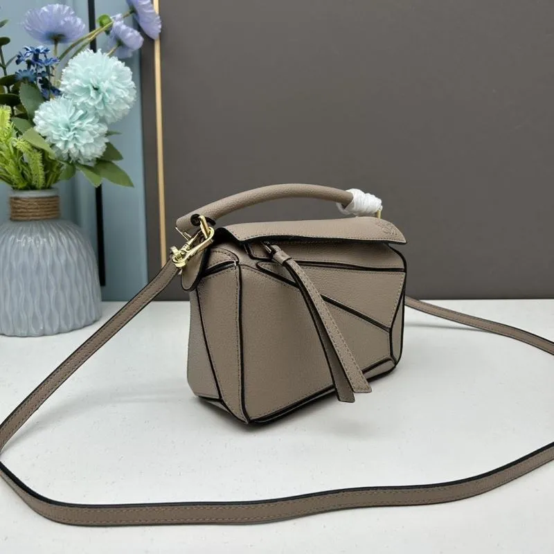 Alternative view of Loewe Mini 18cm Beige Satchel Bag