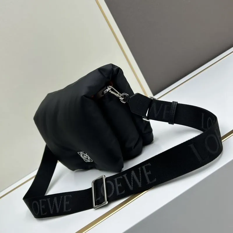 Alternative view of Loewe Black Crossbody Bag 9801A