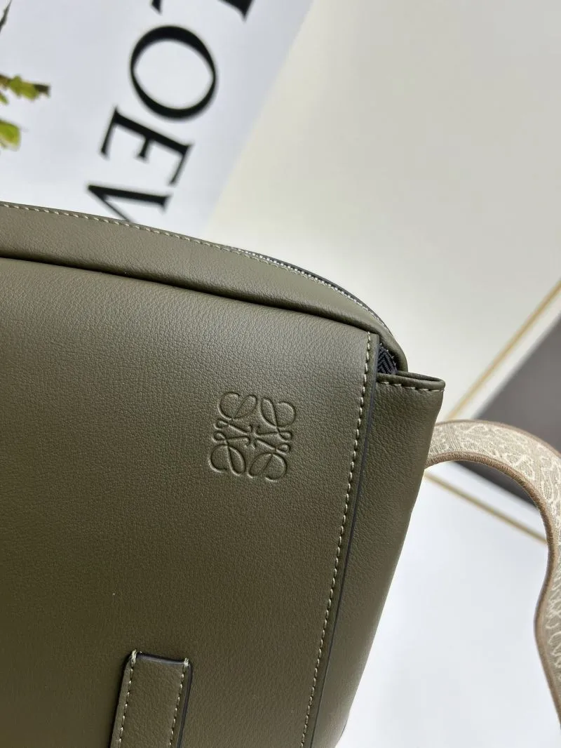 Alternative view of Loewe Olive Green Satchel Bag 944