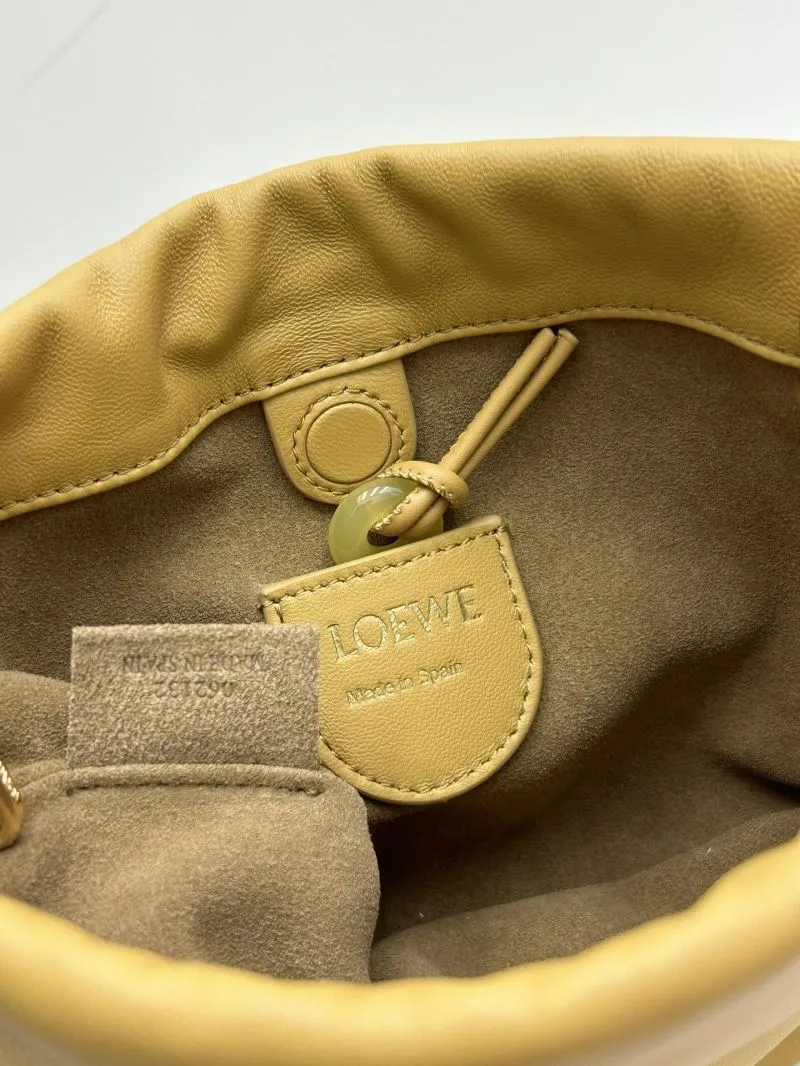 LOEWE Yellow Crossbody Bucket Bag 062308 - Image 8