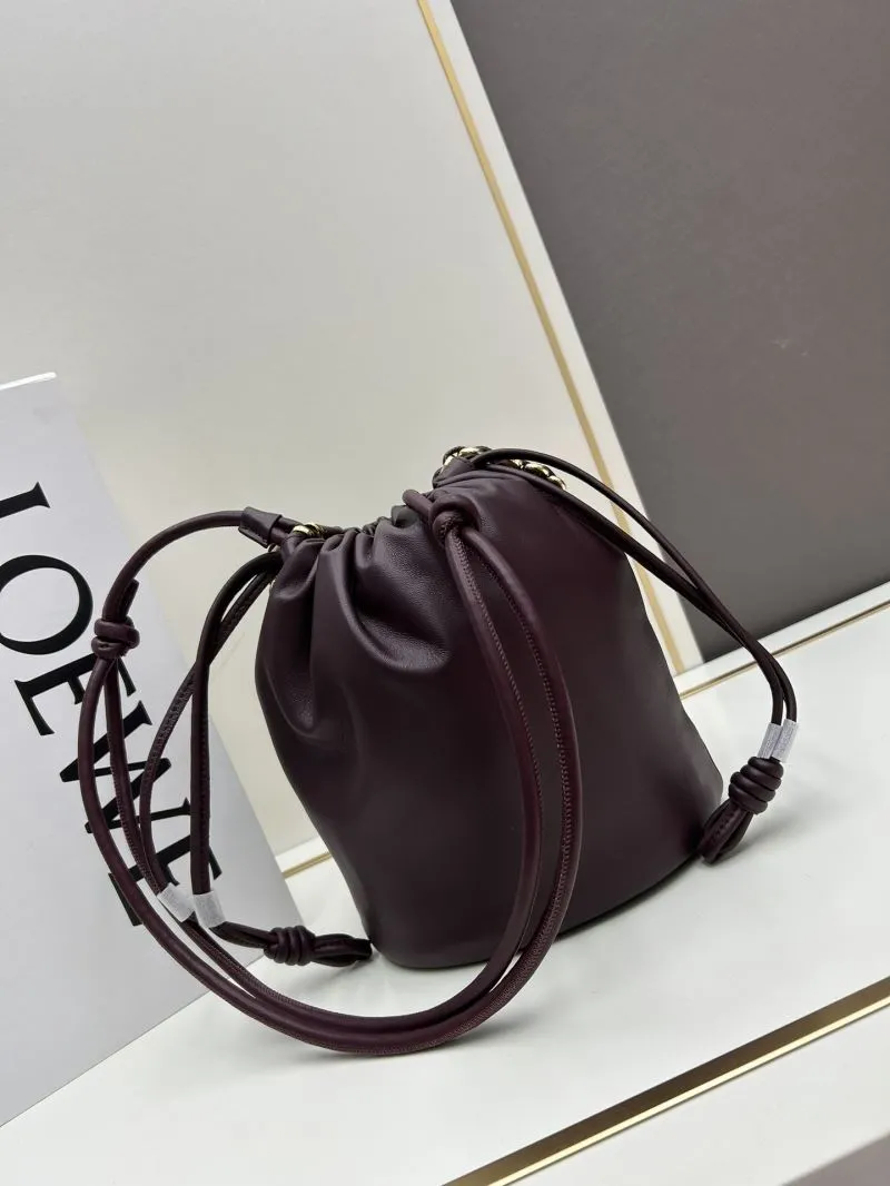 Alternative view of LOEWE Dark Brown Bucket Bag 960