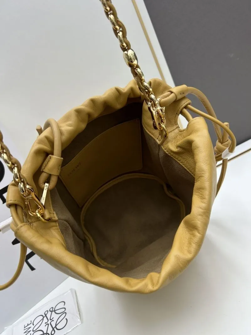 LOEWE Yellow Bucket Bag 260811 - Image 7