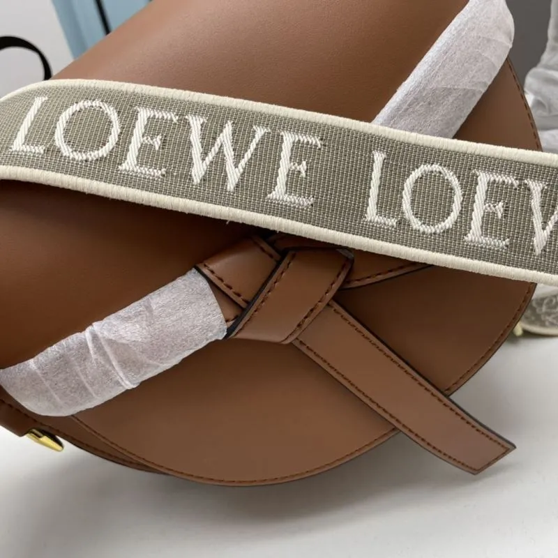 Loewe Brown Saddle Crossbody Bag 976 - Image 5