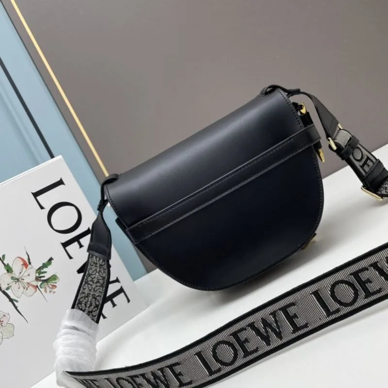 Alternative view of Loewe Black Saddle Crossbody Bag