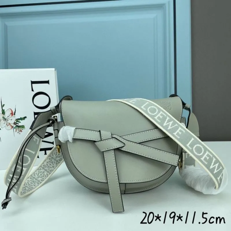 Loewe Leather Saddle Crossbody Bag - Image 7