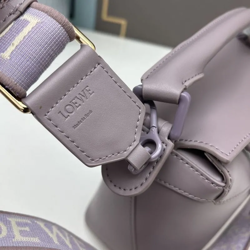 Loewe Mauve Satchel Crossbody Bag - Image 5