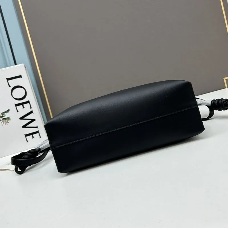 Loewe Black Leather Satchel Bag S062 - Image 3