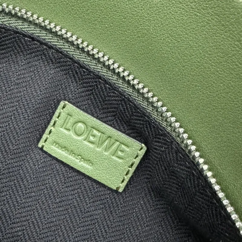 Loewe Green Leather Waist Sling Bag - Image 9