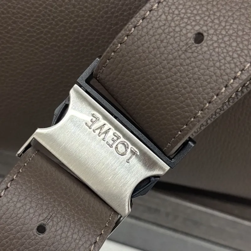 Loewe Brown Leather Waist Chest Pack - Image 7