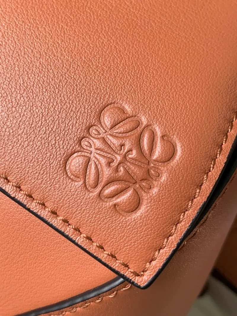 Loewe Brown Leather Waist Chest Pack - Image 5