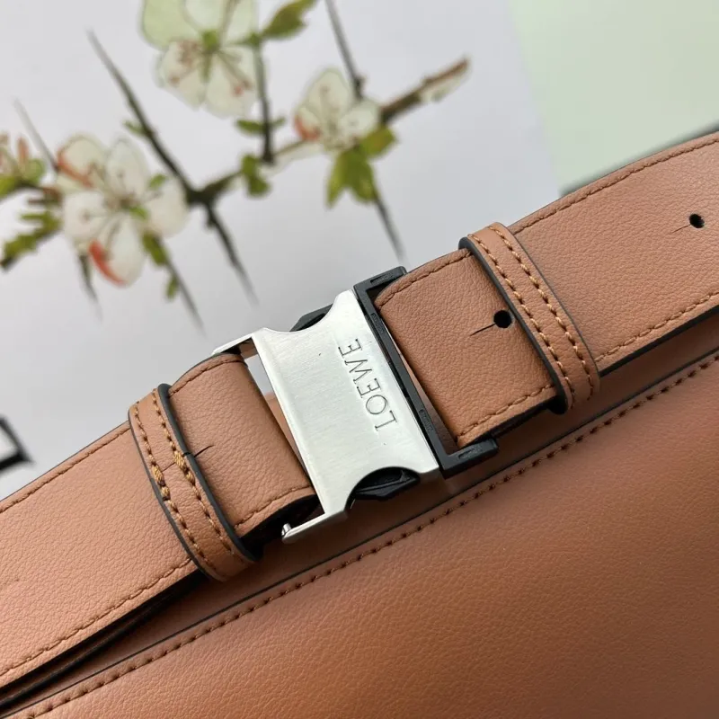 Loewe Brown Puzzle Waist Chest Pack 052344 - Image 4