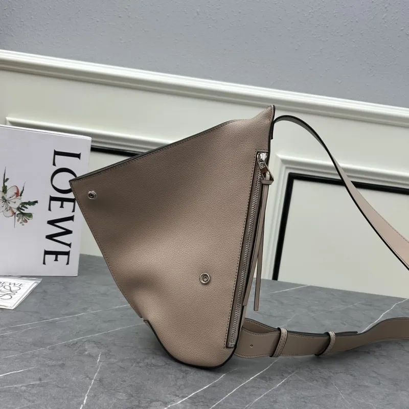 LOEWE Beige Sling Chest Bag S327 - Image 4