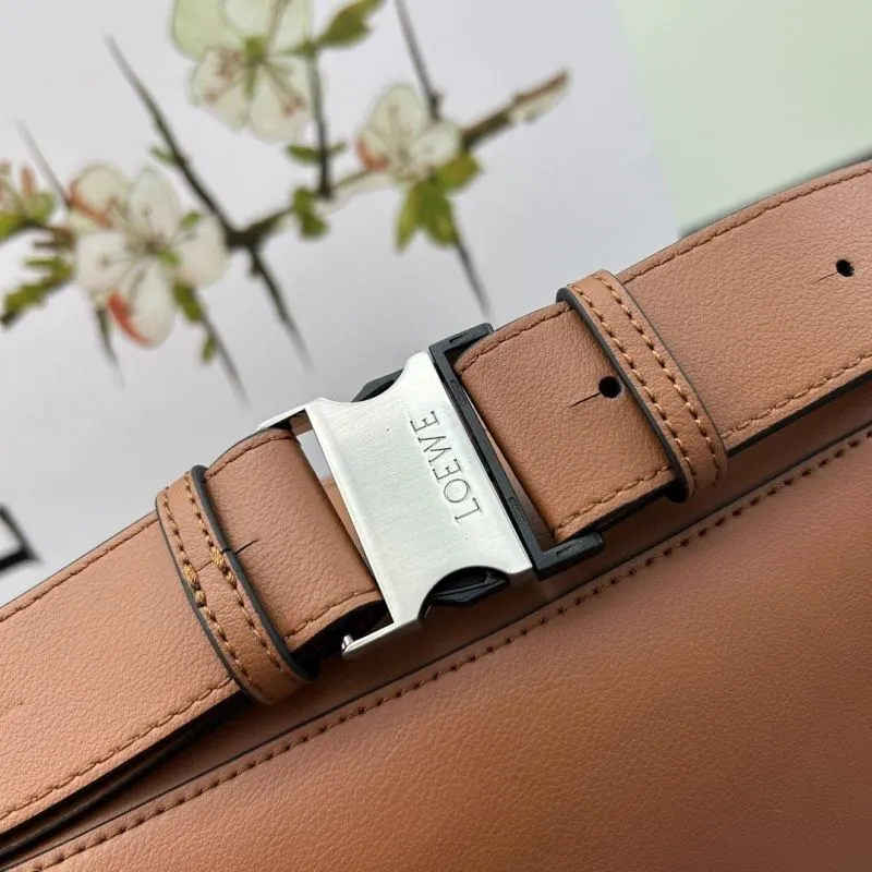 Loewe Brown Waist Chest Bag 052344 - Image 4