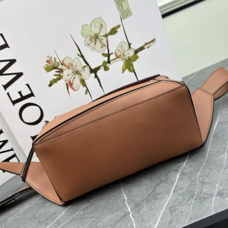 Loewe Brown Waist Chest Bag 052344 - Image 6