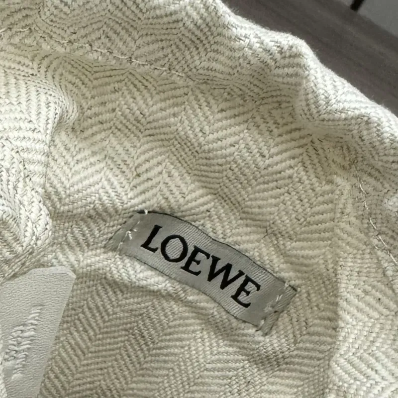 Loewe Mini Black White Bucket Crossbody Bag - Image 9