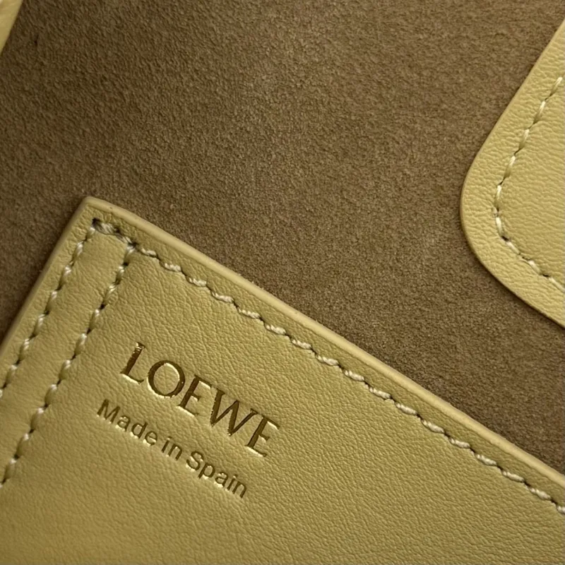 LOEWE Pale Yellow Bucket Bag - Image 9