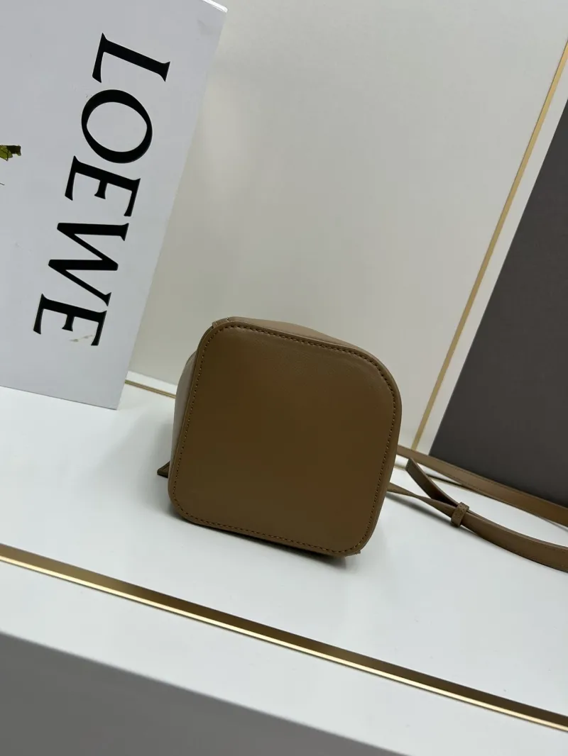 Loewe Brown Bucket Bag S260408 - Image 3